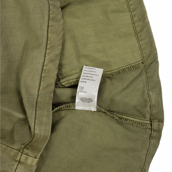 Free People Jacket Women's Small Green Military Utility Top Seize The Day - Picture 6 of 6